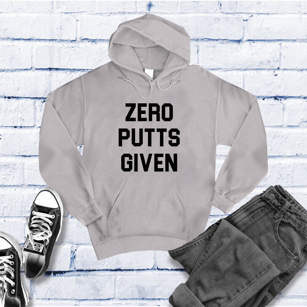 Zero Putts Given Hoodie Hoodie tshirts.com Grey Heather S 