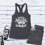 Chasing Toddlers is My Cardio Women's Tank Top Image