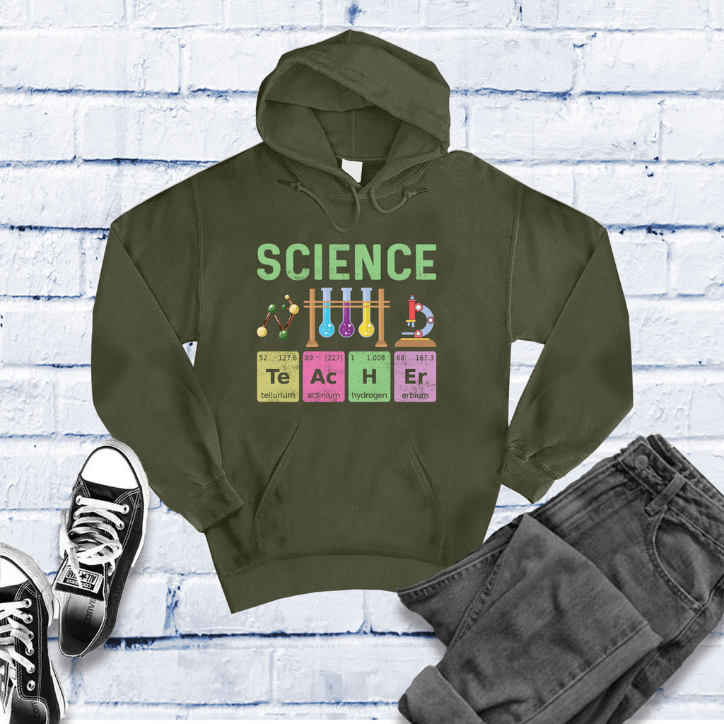 Science Teacher Hoodie Hoodie Tshirts.com Army S 