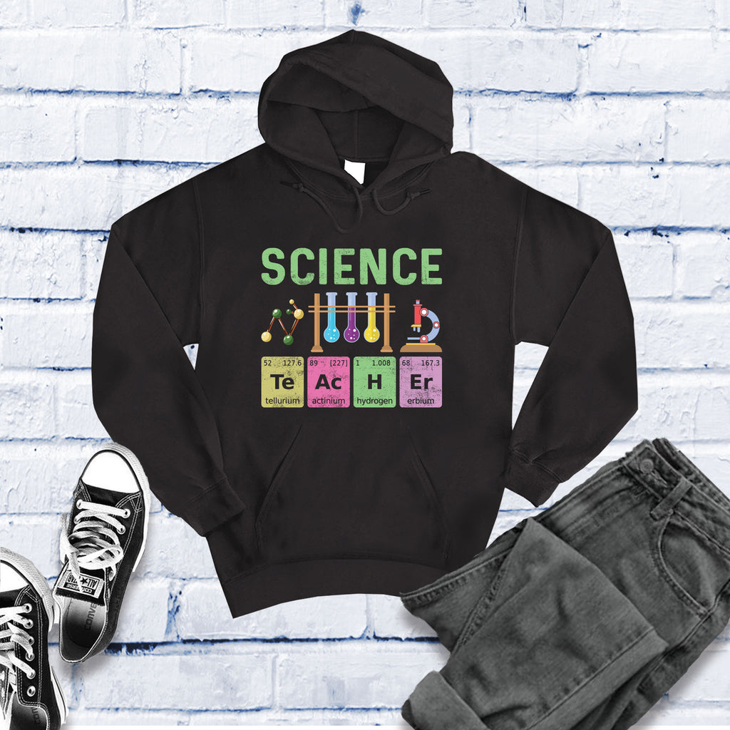 Science Teacher Hoodie Hoodie Tshirts.com Black S 