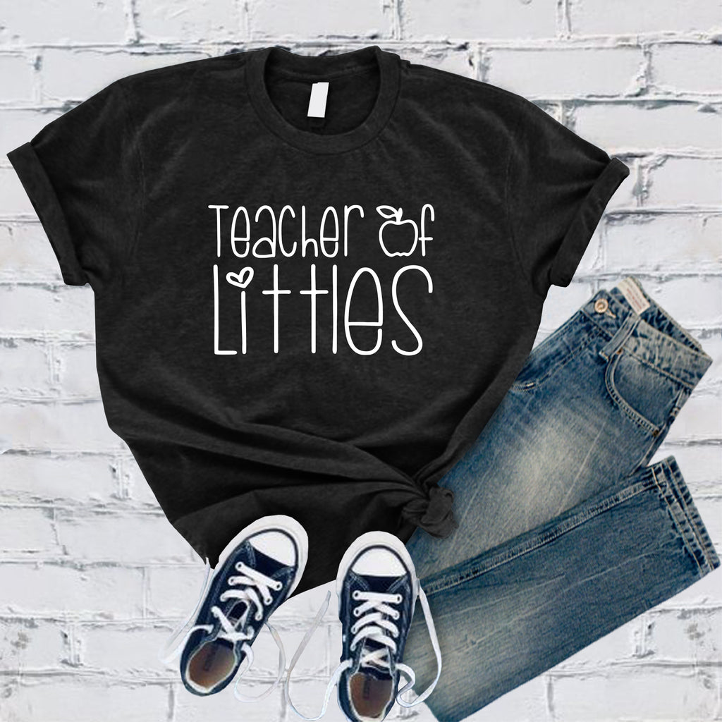 Teacher of Littles T-Shirt T-Shirt tshirts.com Black S 