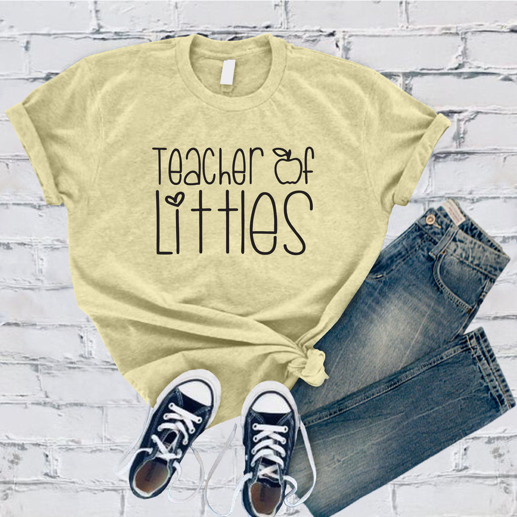 Teacher of Littles T-Shirt T-Shirt tshirts.com Heather French Vanilla S 
