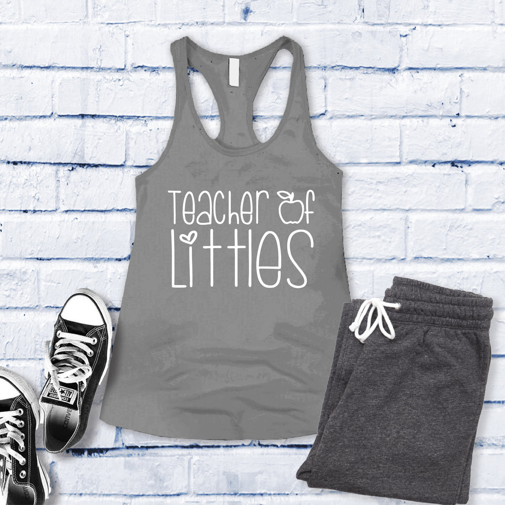 Teacher of Littles Women's Tank Top Tank Top tshirts.com Athletic Heather S 
