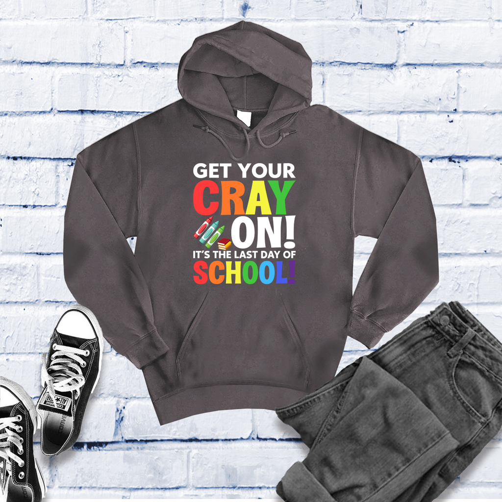 Get Your Cray On! Hoodie Hoodie tshirts.com Charcoal Heather S 