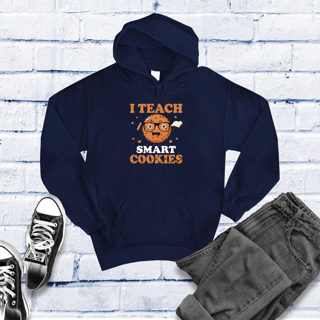 I Teach Smart Cookies Hoodie Hoodie tshirts.com Classic Navy S 