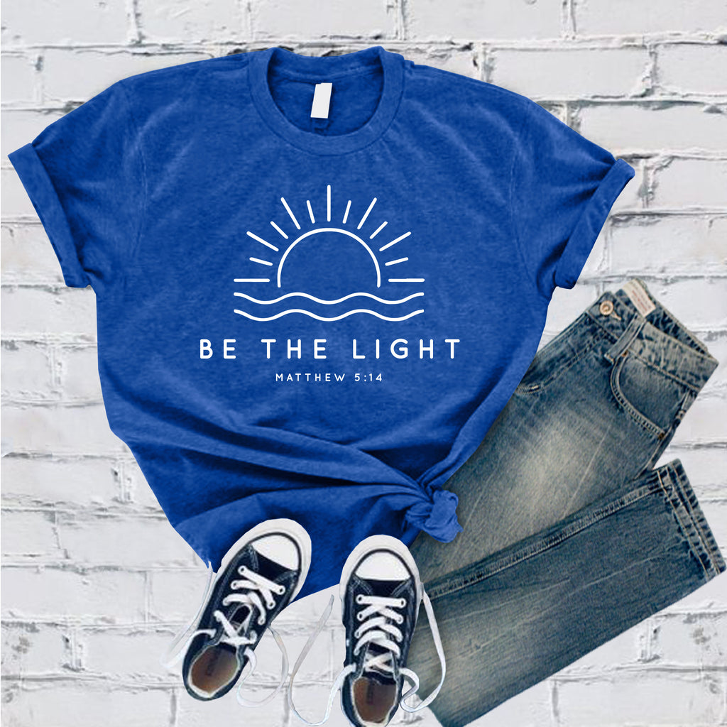 Be The Light Sun T-Shirt T-Shirt tshirts.com True Royal S 