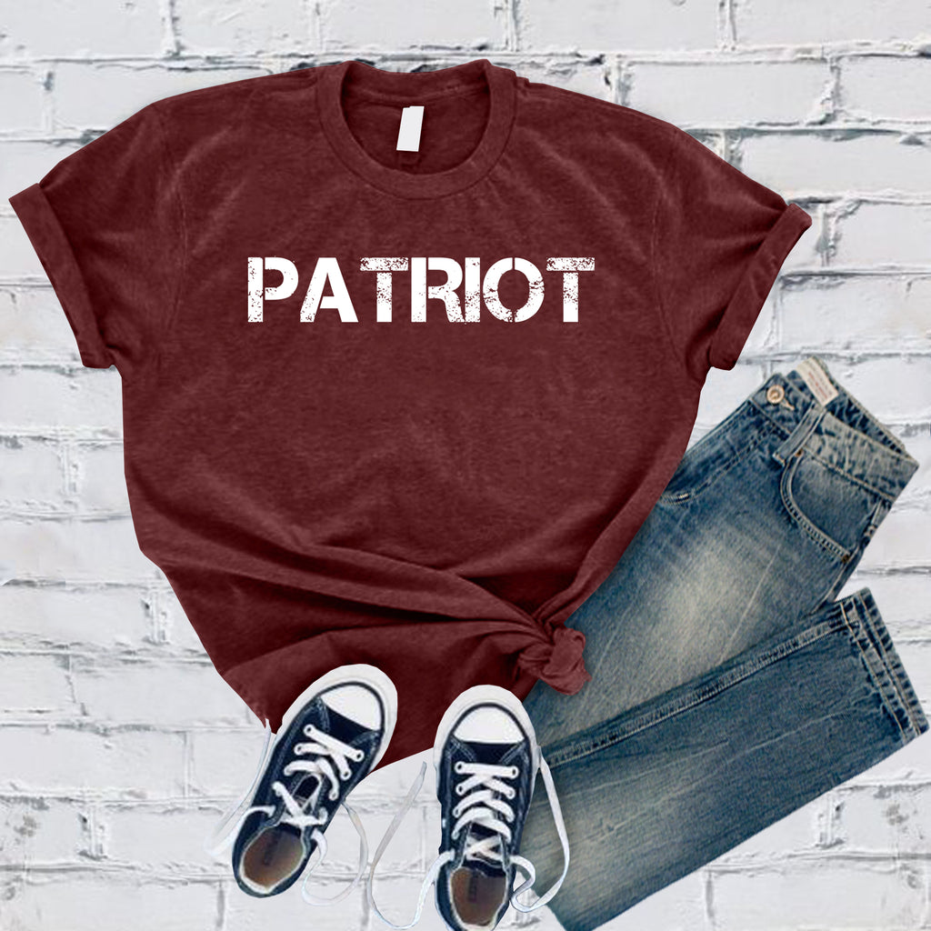 PATRIOT T-Shirt T-Shirt tshirts.com Heather Cardinal S 