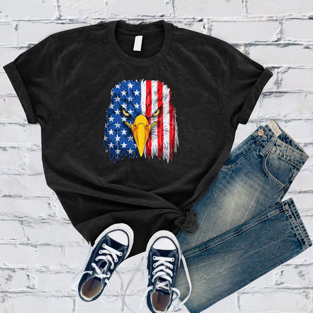 America Bald Eagle T-Shirt T-Shirt tshirts.com Black S 