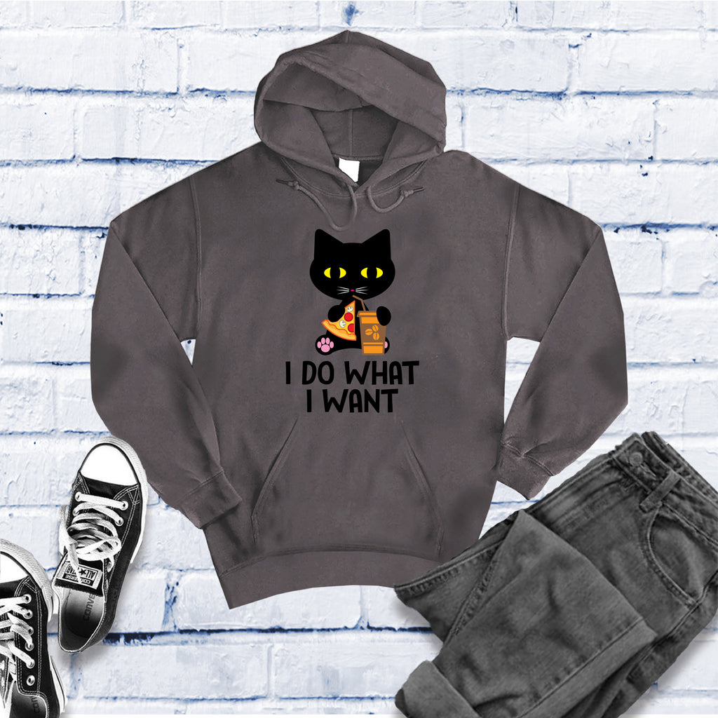 I Do What I Want Cat Hoodie Hoodie tshirts.com Charcoal Heather S 