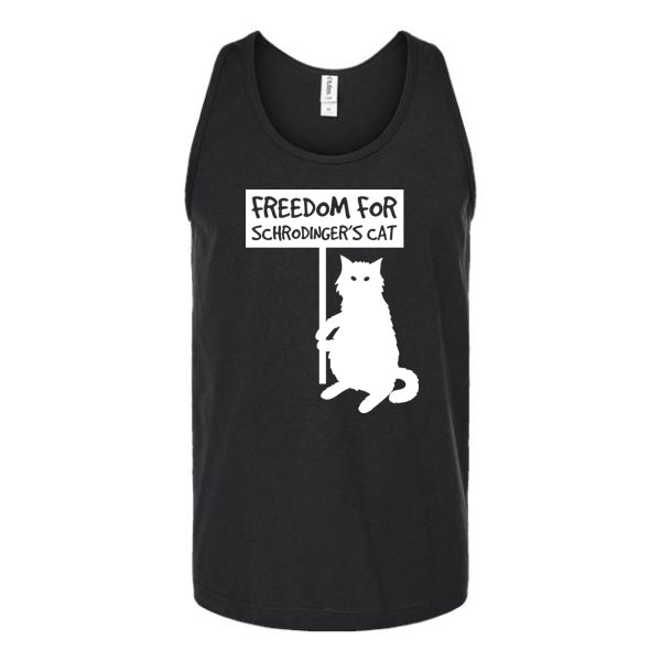 Freedom For Schrodinger's Cat Unisex Tank Top Tank Top tshirts.com Black S 