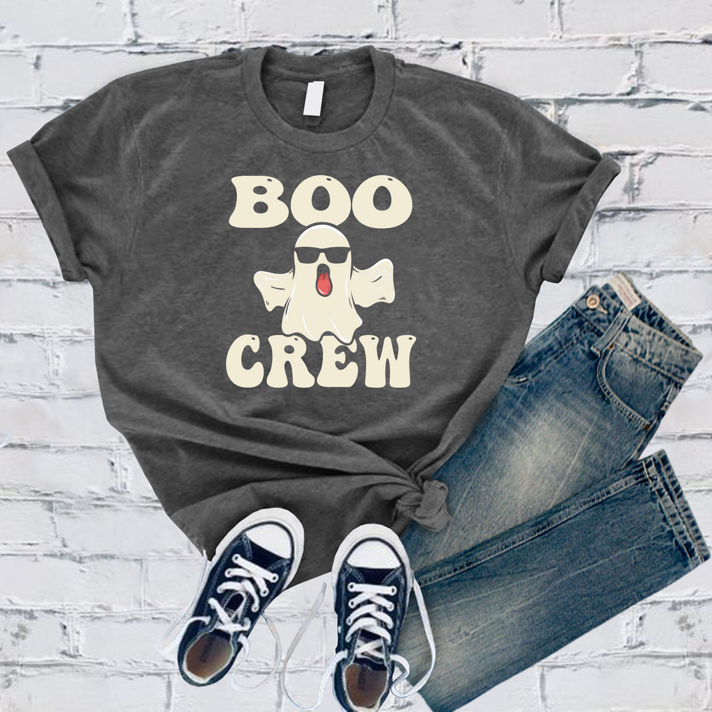 Boo Crew T-Shirt T-Shirt Tshirts.com Asphalt S 