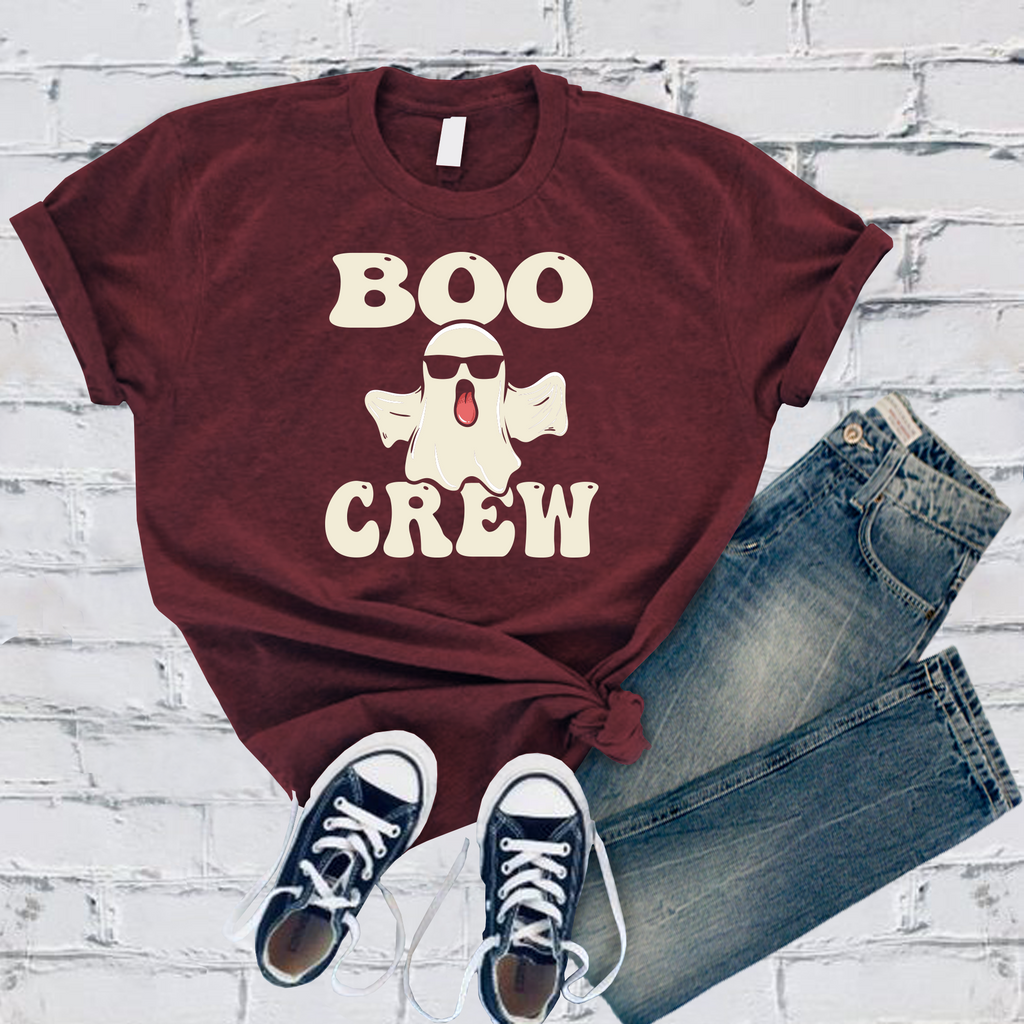 Boo Crew T-Shirt T-Shirt Tshirts.com Maroon S 