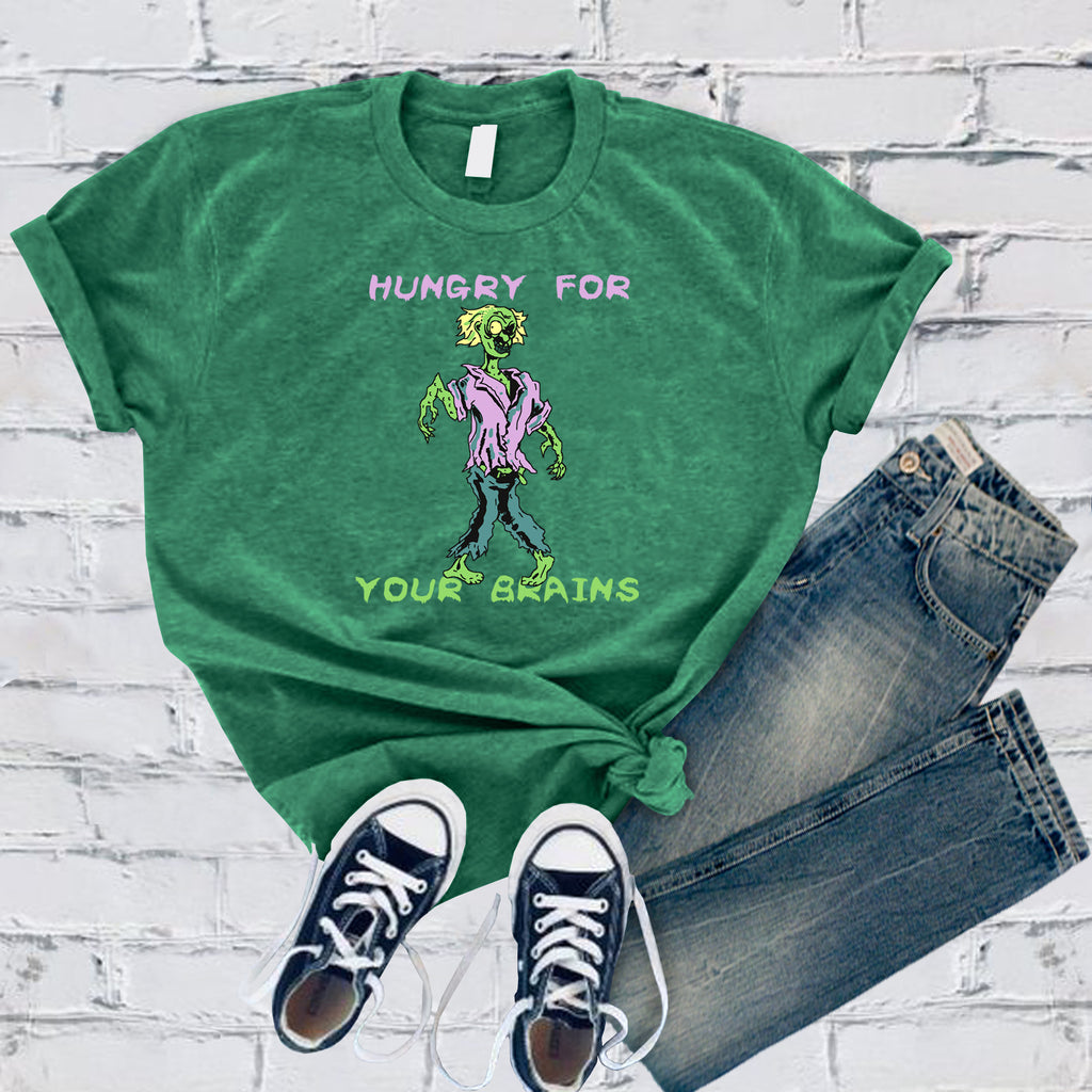 Hungry For Your Brains T-Shirt T-Shirt Tshirts.com Heather Kelly S 