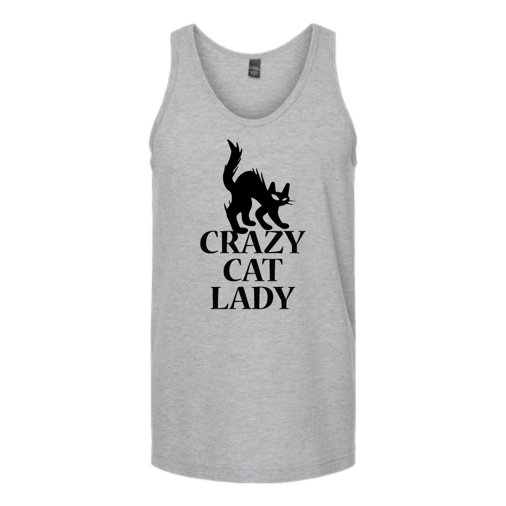 Crazy Cat Lady Unisex Tank Top Tank Top tshirts.com Heather Grey S 
