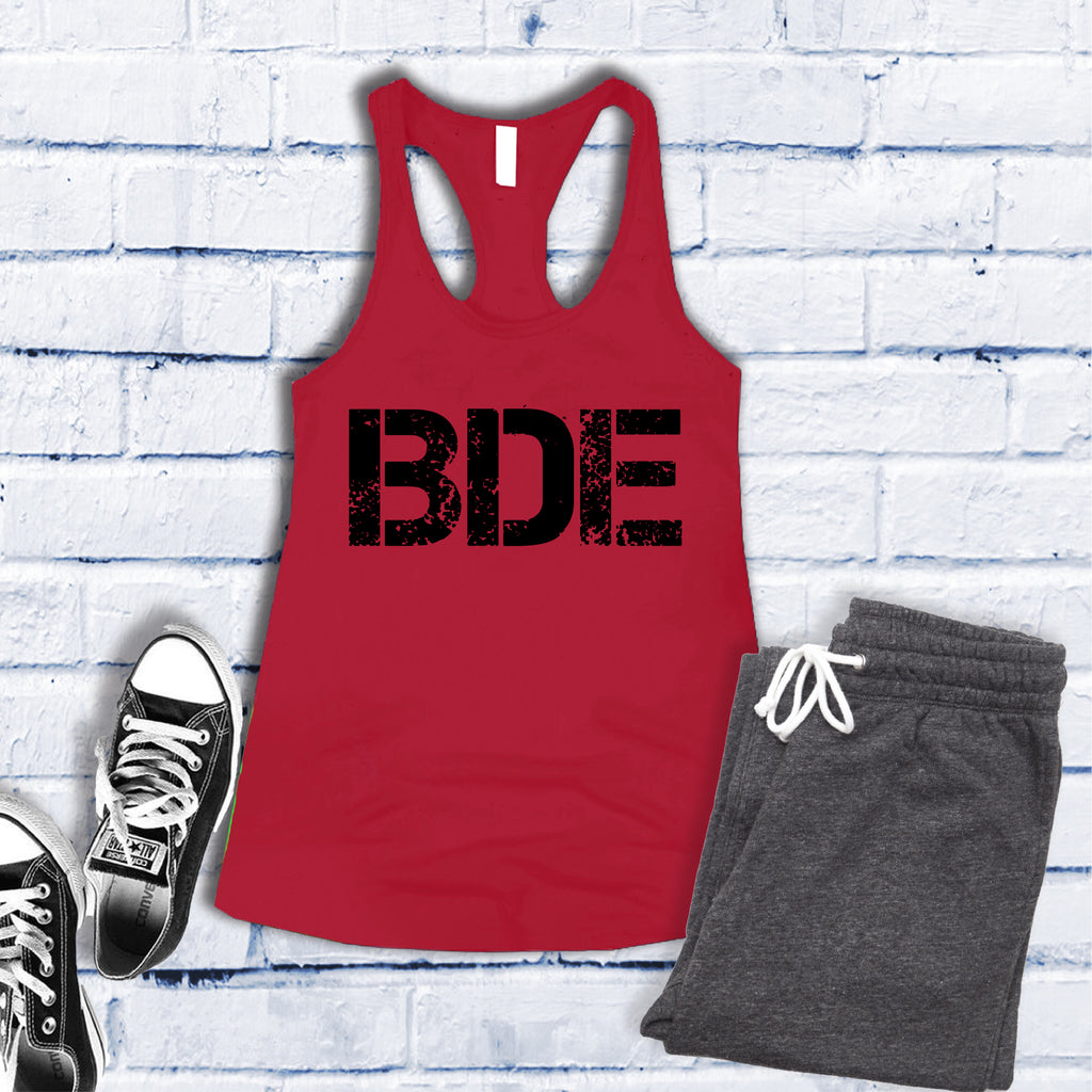 BDE Women's Tank Top Tank Top Tshirts.com Red S 