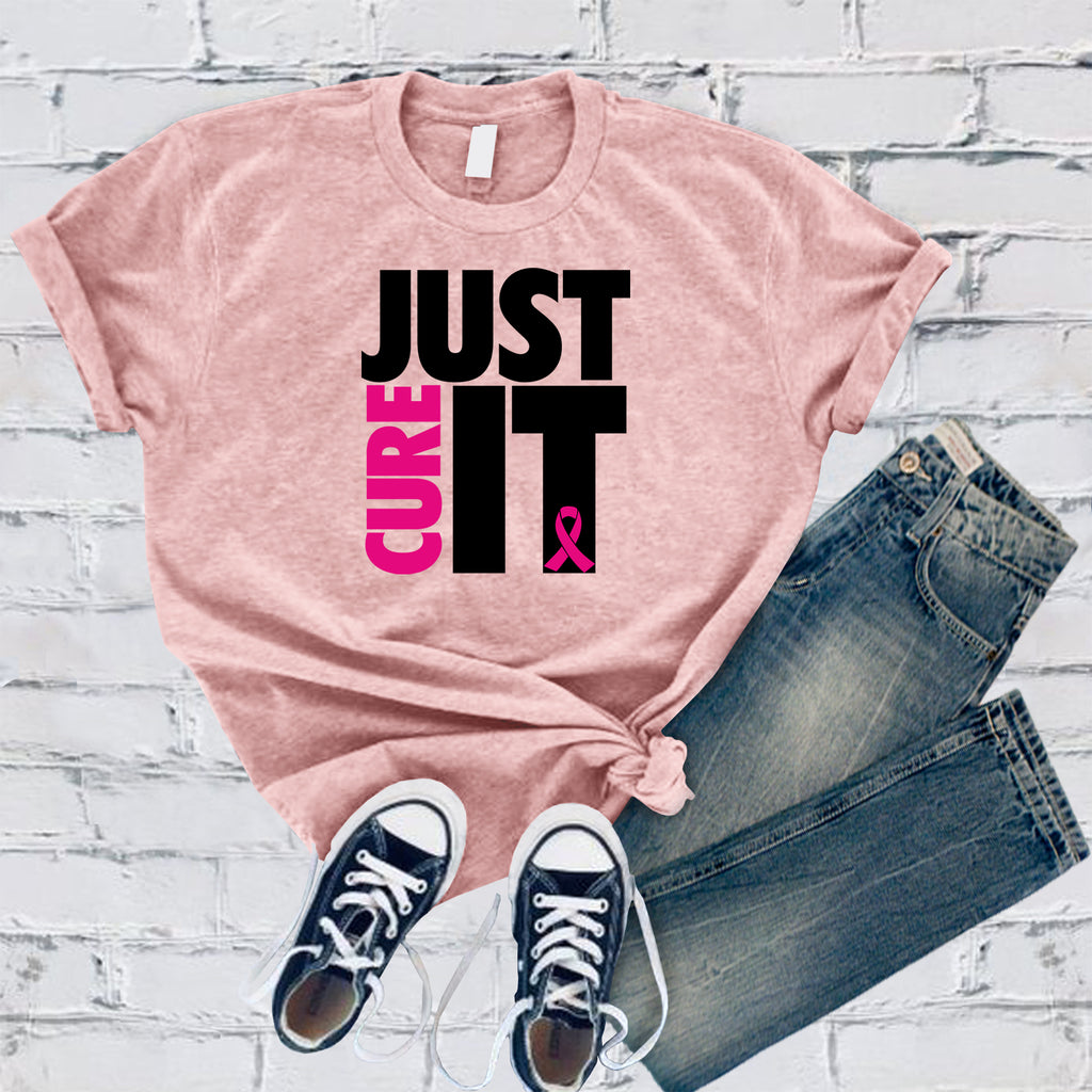 Just Cure It T-Shirt T-Shirt tshirts.com Soft Pink S 