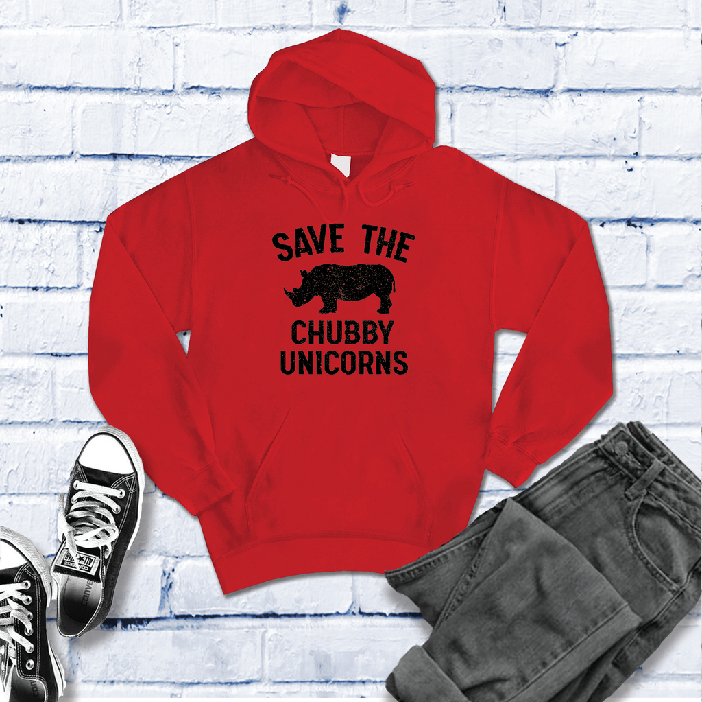 Save The Chubby Unicorn Hoodie Hoodie Tshirts.com Red S 