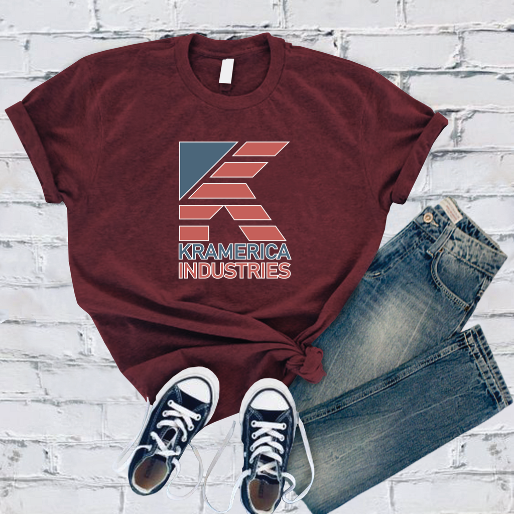 Kramerica Industries T-Shirt T-Shirt Tshirts.com Maroon S 