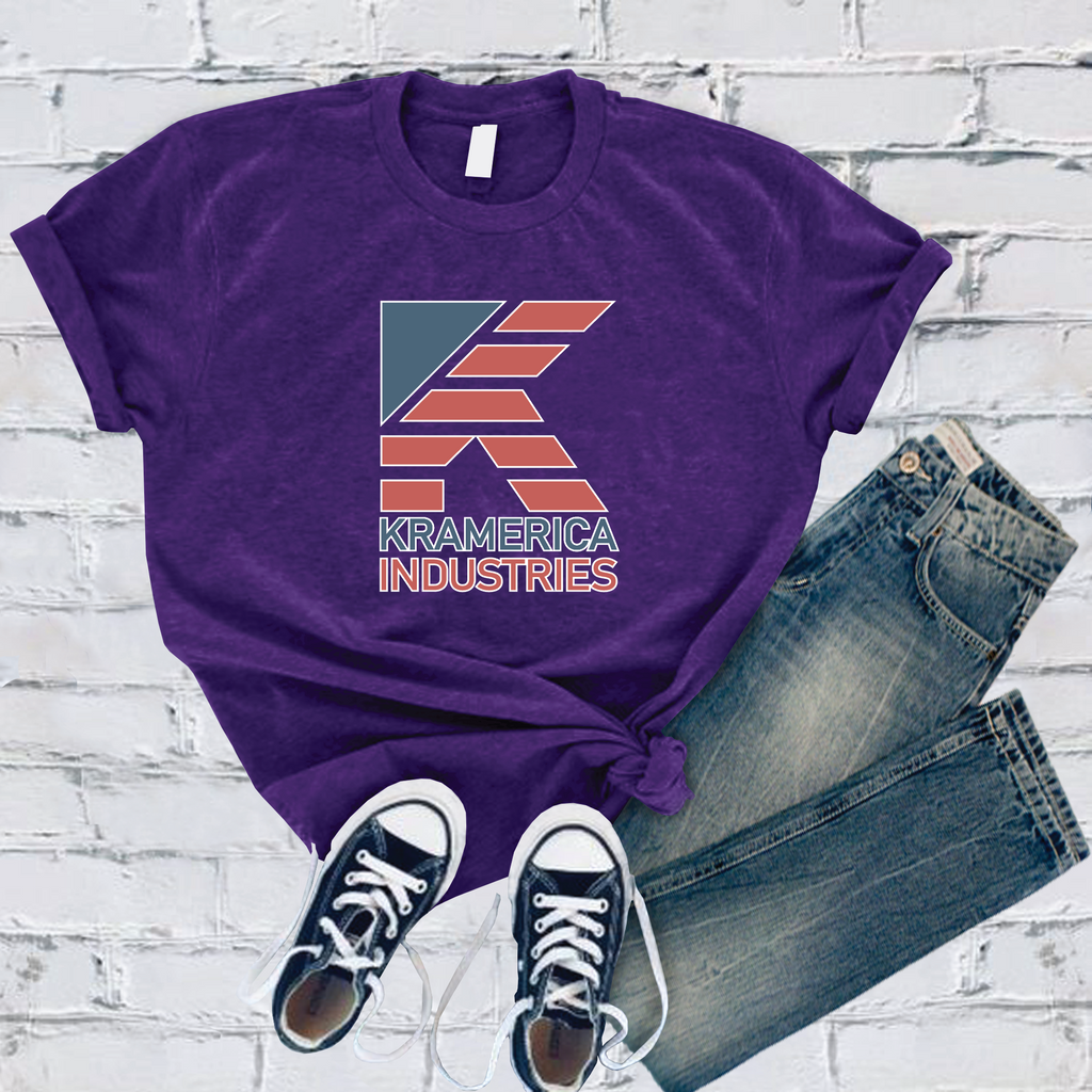 Kramerica Industries T-Shirt T-Shirt Tshirts.com Team Purple S 