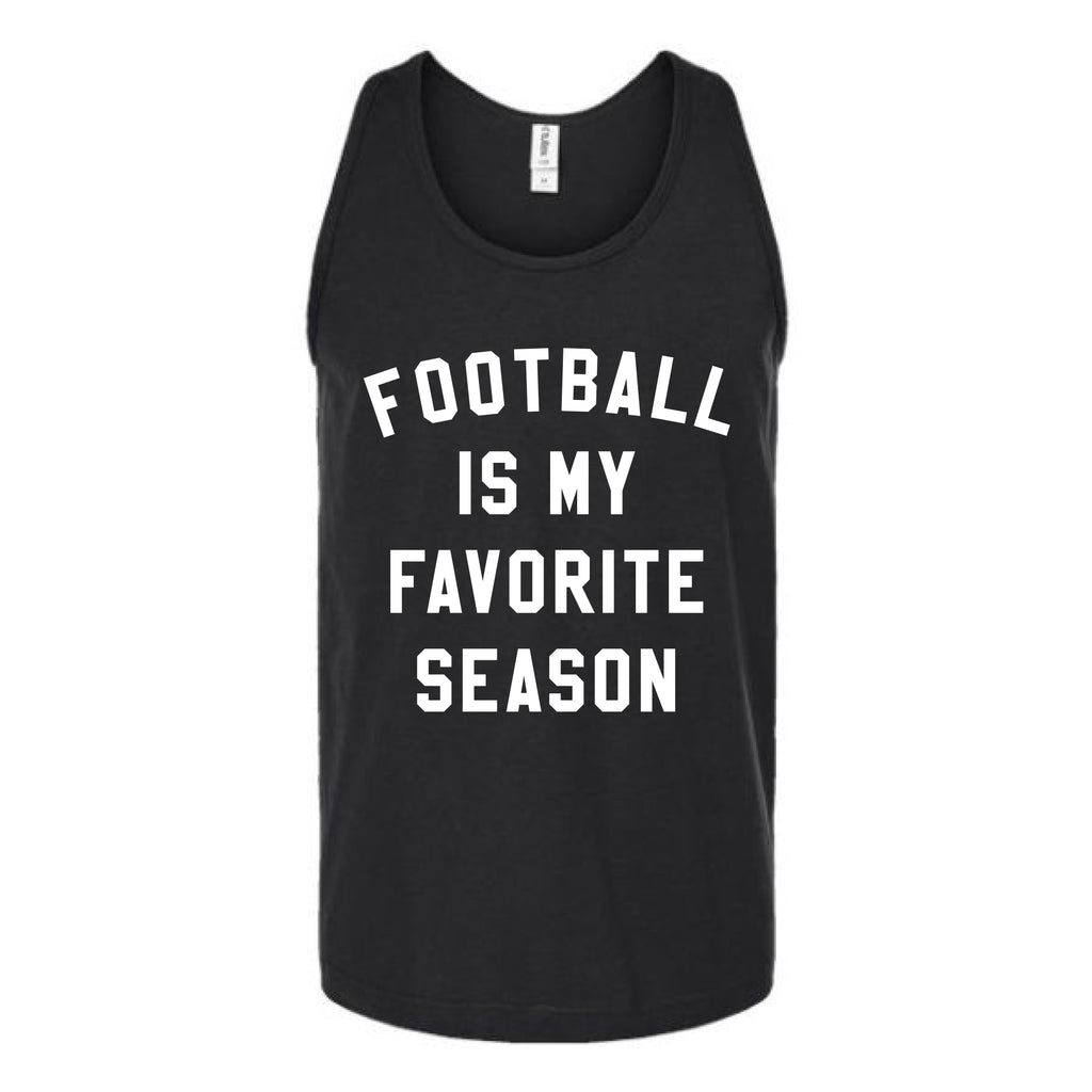 Football Is My Favorite Season Unisex Tank Top Tank Top Tshirts.com Black S 
