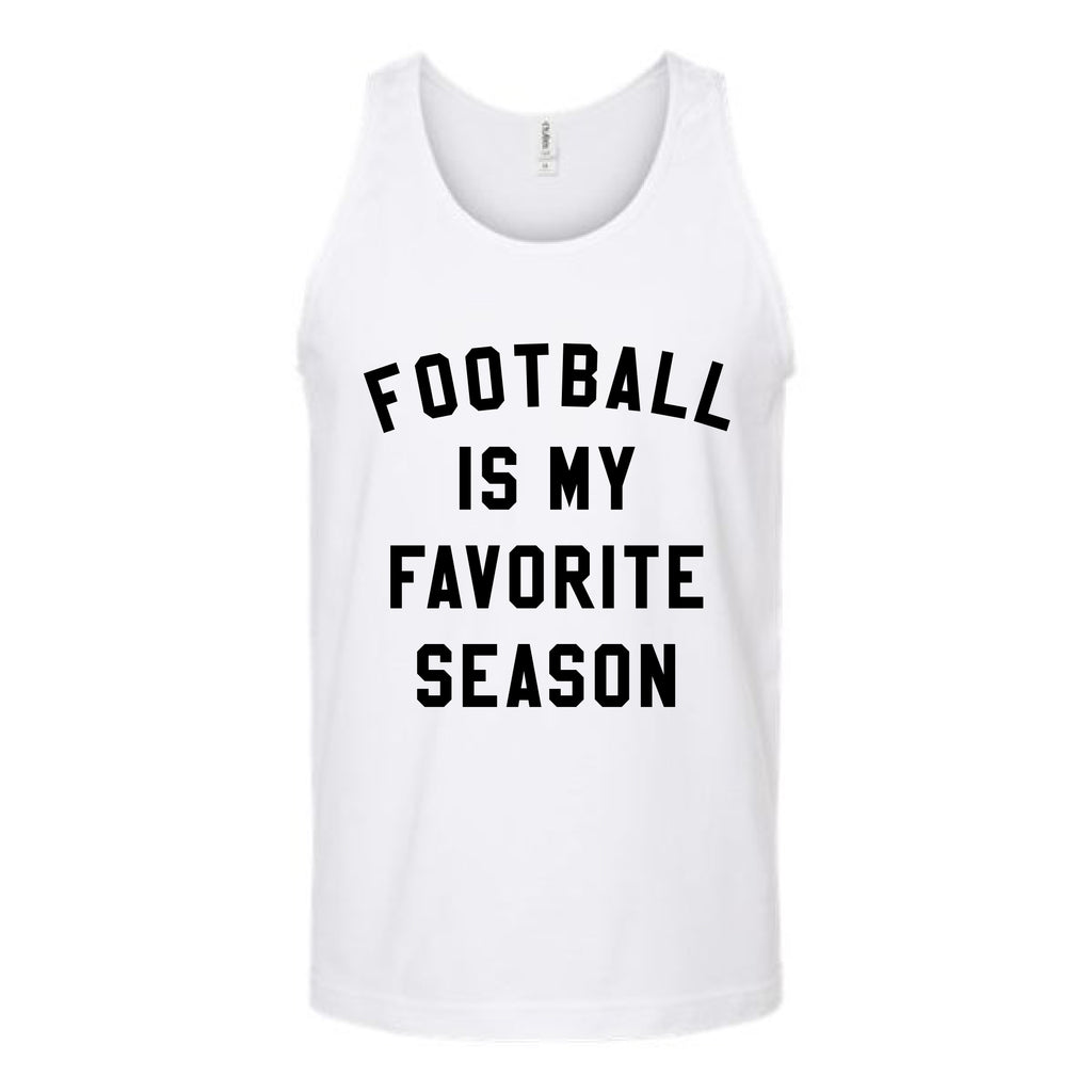 Football Is My Favorite Season Unisex Tank Top Tank Top Tshirts.com White S 