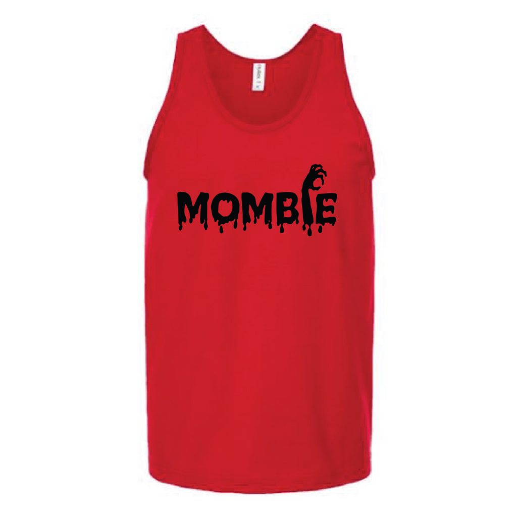 Mombie Unisex Tank Top Tank Top Tshirts.com Red S 