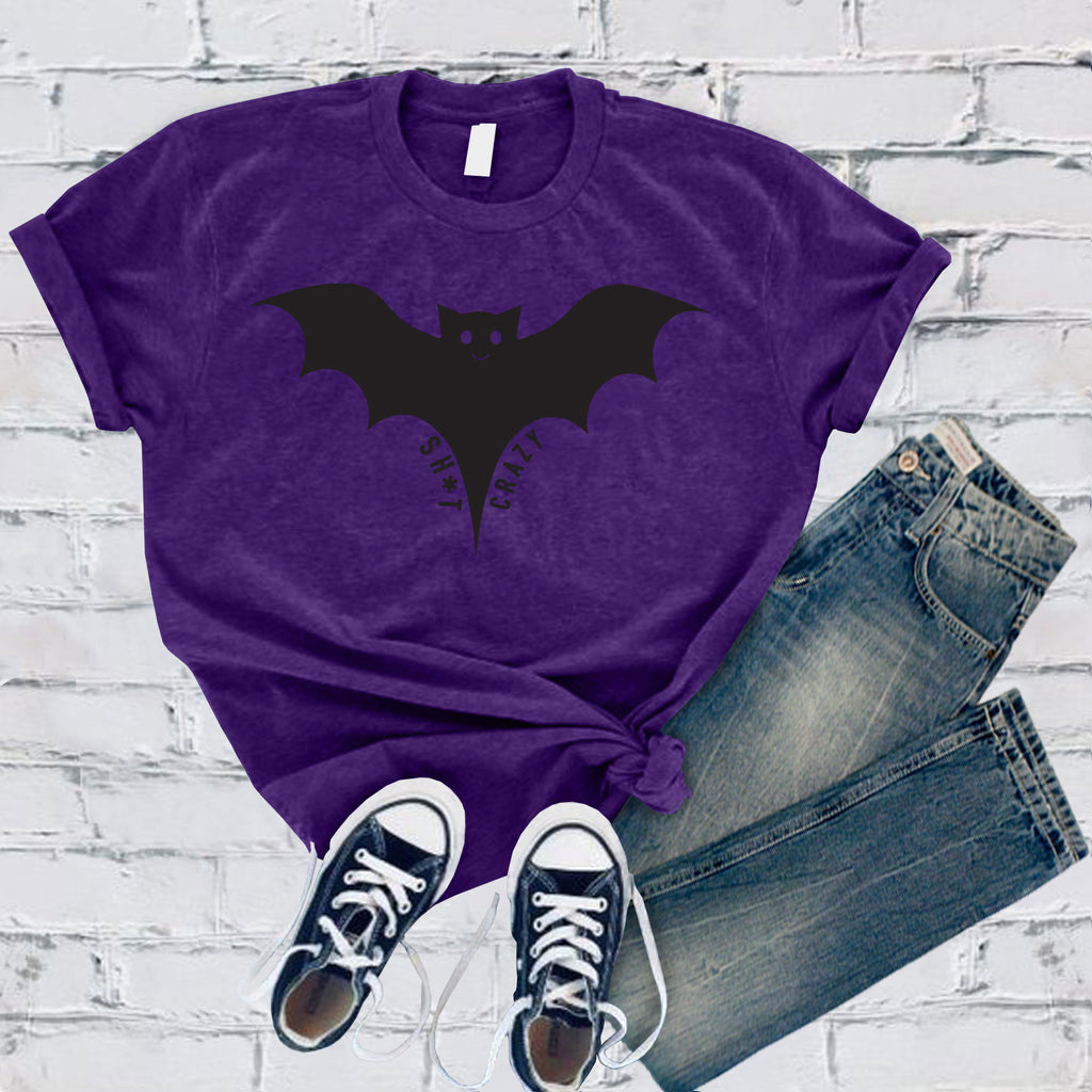 Bat Crazy T-Shirt T-Shirt Tshirts.com Team Purple S 