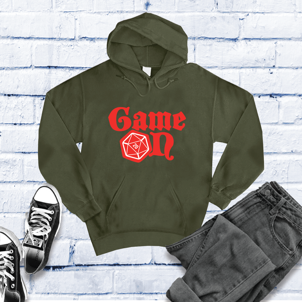 Game On DND Hoodie Hoodie Tshirts.com Army S 