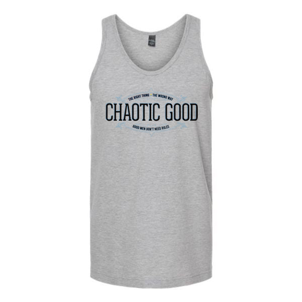 Chaotic Good Unisex Tank Top Tank Top Tshirts.com Heather Grey S 