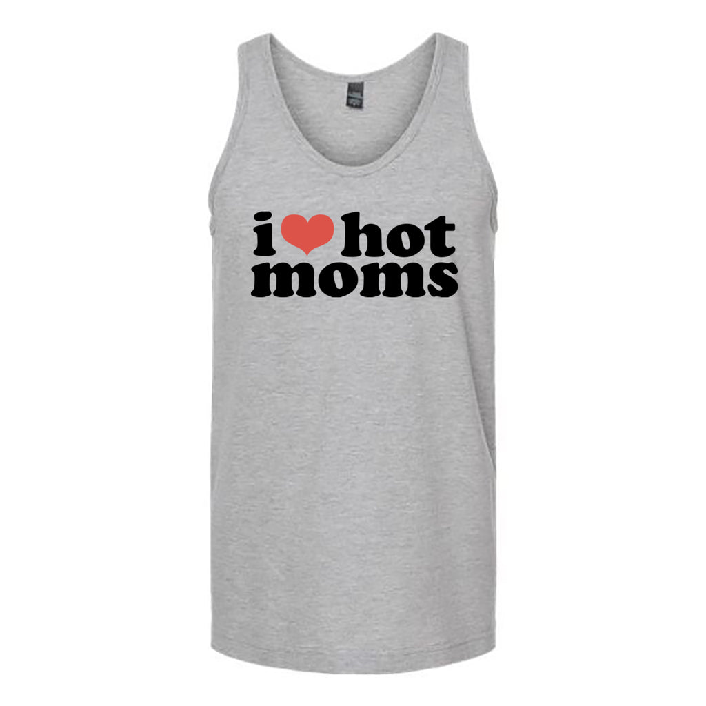 I Love Hot Moms Unisex Tank Top Tank Top Tshirts.com Heather Grey S 
