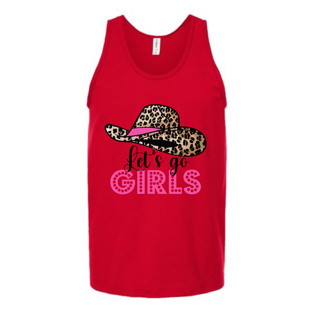Let's Go Girls Unisex Tank Top Tank Top tshirts.com Red S 