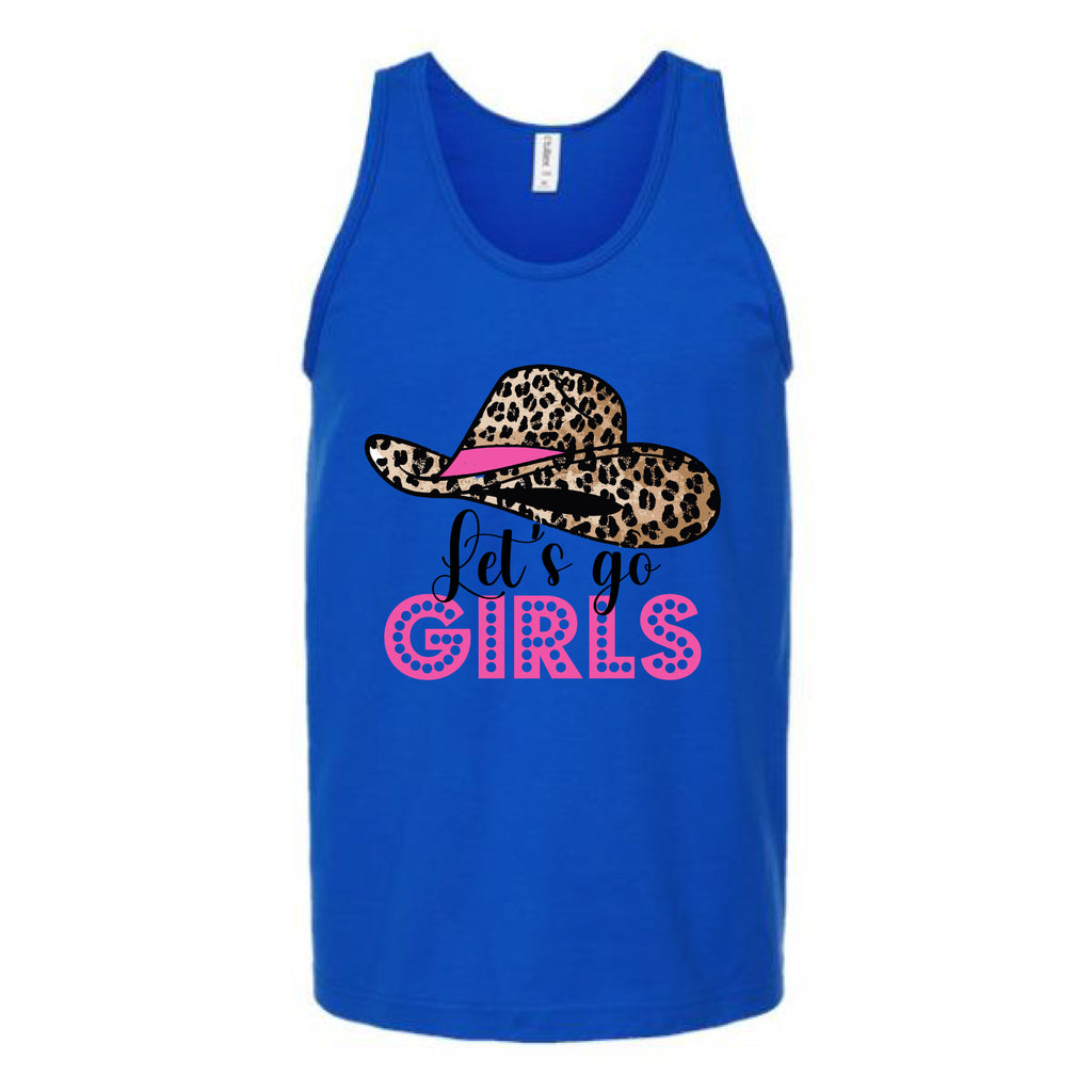 Let's Go Girls Unisex Tank Top Tank Top tshirts.com Royal S 