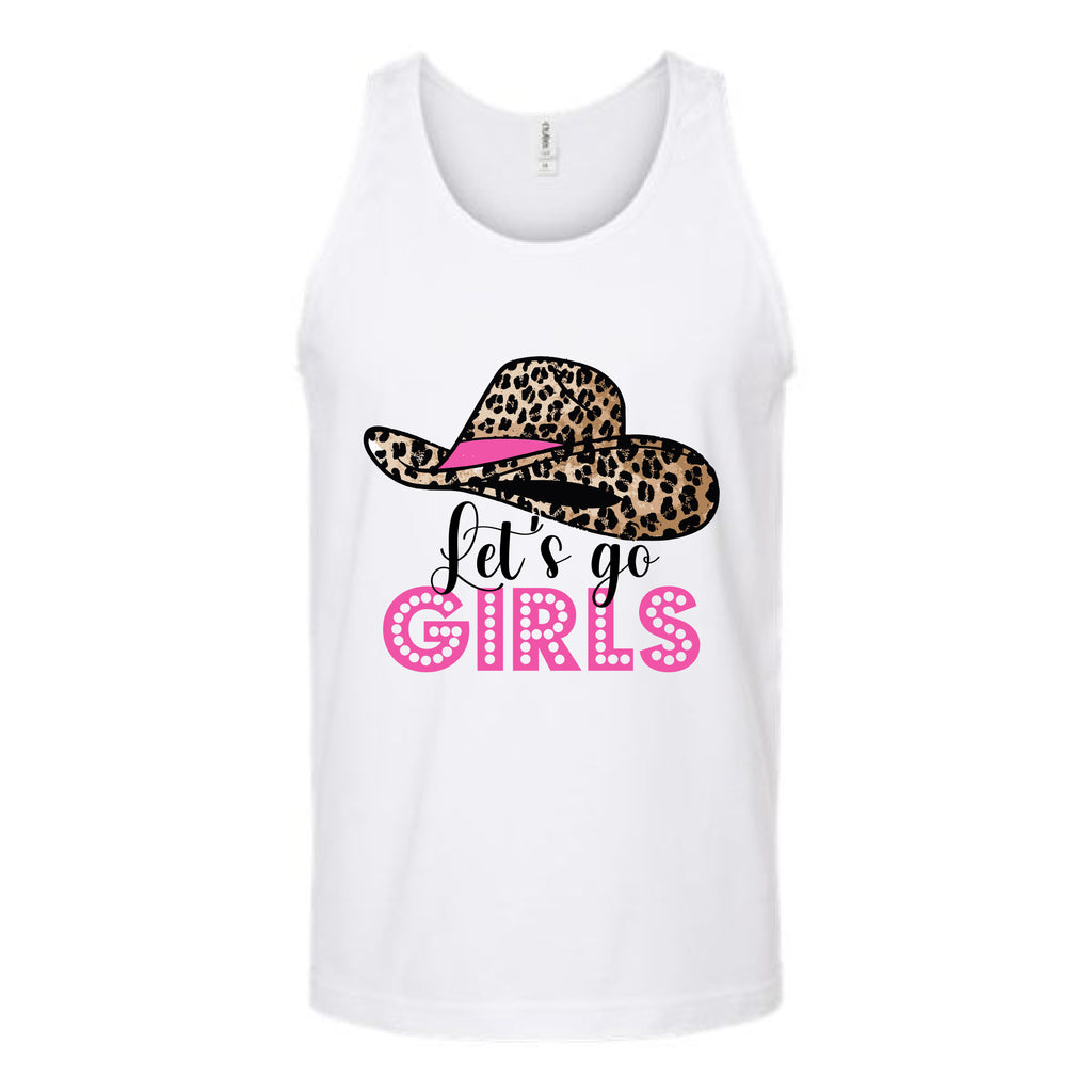 Let's Go Girls Unisex Tank Top Tank Top tshirts.com White S 