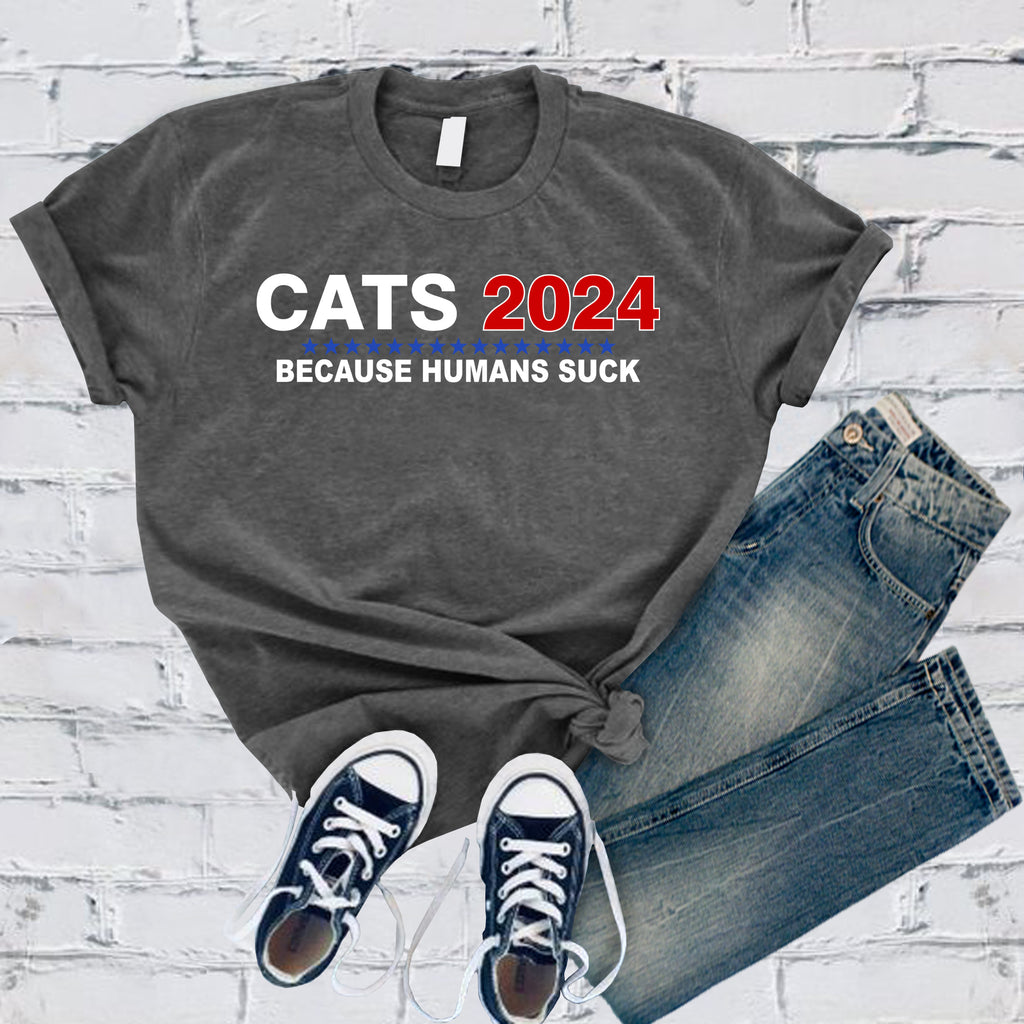 CATS 2024 T-Shirt T-Shirt Tshirts.com Asphalt S 