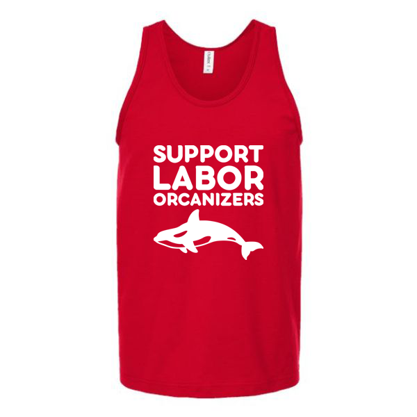 Support Labor Orcanizers Unisex Tank Top Tank Top Tshirts.com Red S 