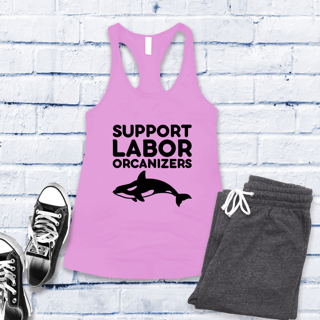 Support Labor Orcanizers Women's Tank Top Tank Top Tshirts.com Lilac S 
