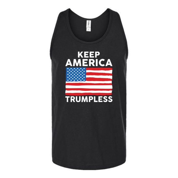 Keep America Trumpless Unisex Tank Top Tank Top Tshirts.com Black S 