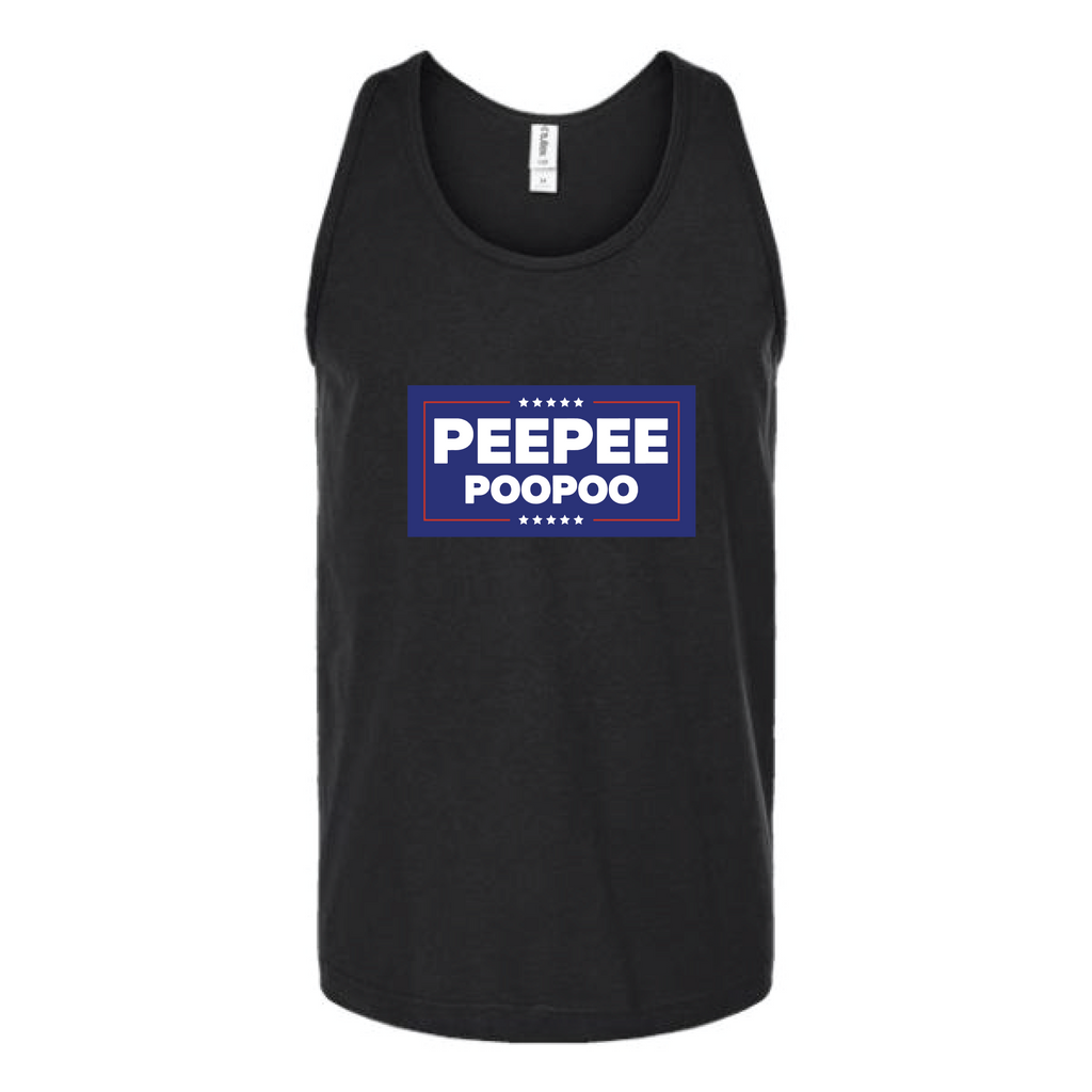 PeePee PooPoo Campaign Unisex Tank Top Tank Top Tshirts.com Black S 