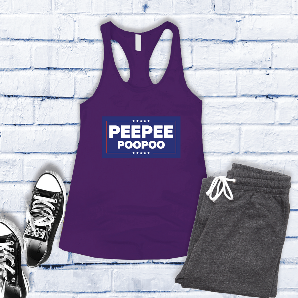 PeePee PooPoo Campaign Women's Tank Top Tank Top Tshirts.com Purple Rush S 