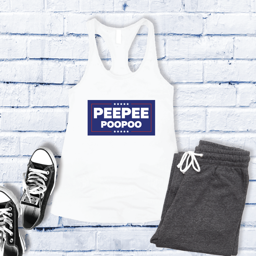 PeePee PooPoo Campaign Women's Tank Top Tank Top Tshirts.com White S 