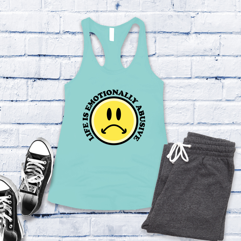 Life is Emotionally Abusive Women's Tank Top Tank Top Tshirts.com Mint S 