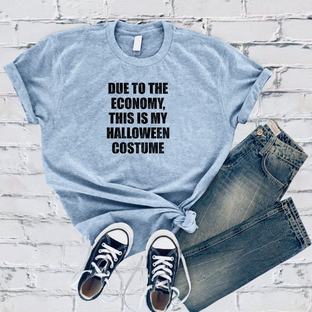 Economy Halloween Costume T-Shirt T-Shirt Tshirts.com Baby Blue S 