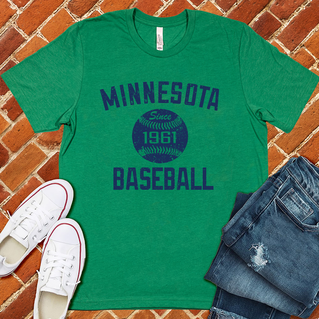 Minnesota Baseball T-Shirt T-Shirt Tshirts.com Heather Kelly S 