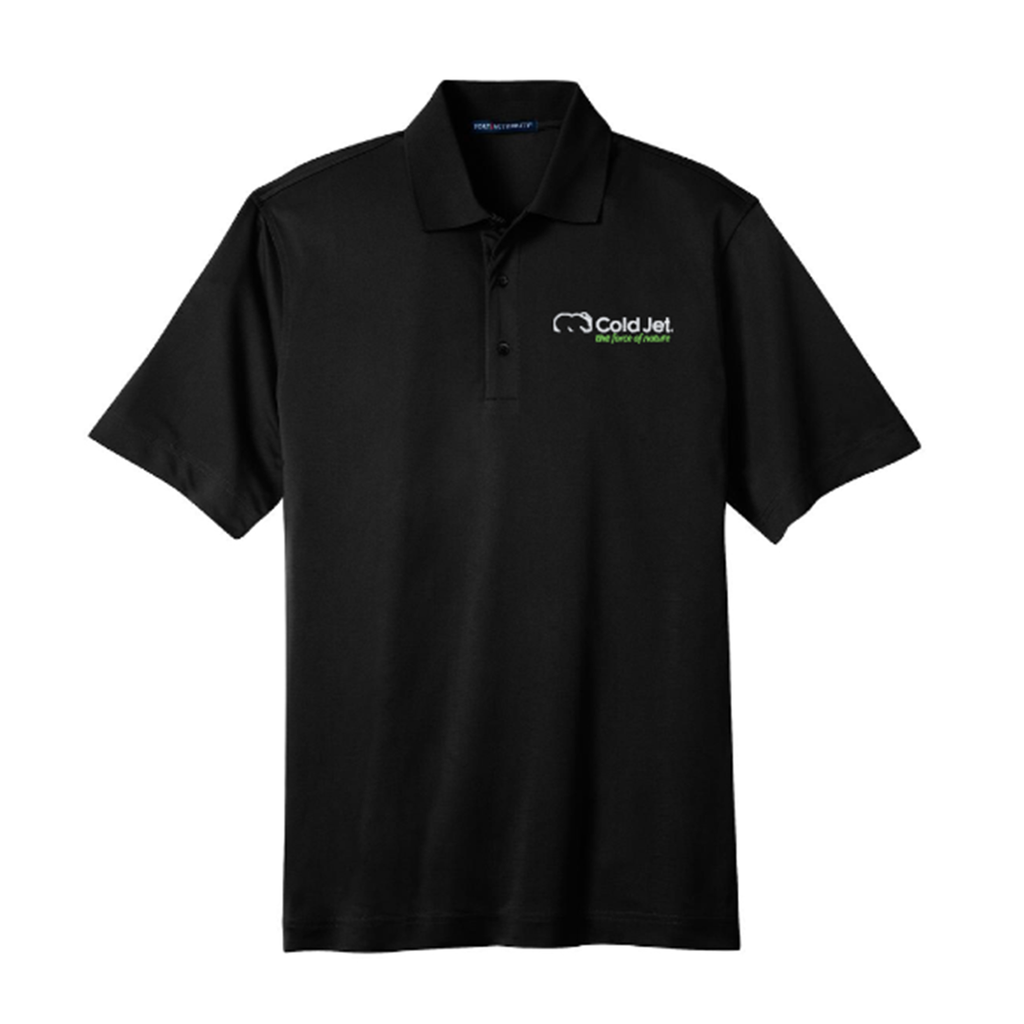 Tech Pique Polo K527/E17400 T-Shirt Logos at Work Black XS 