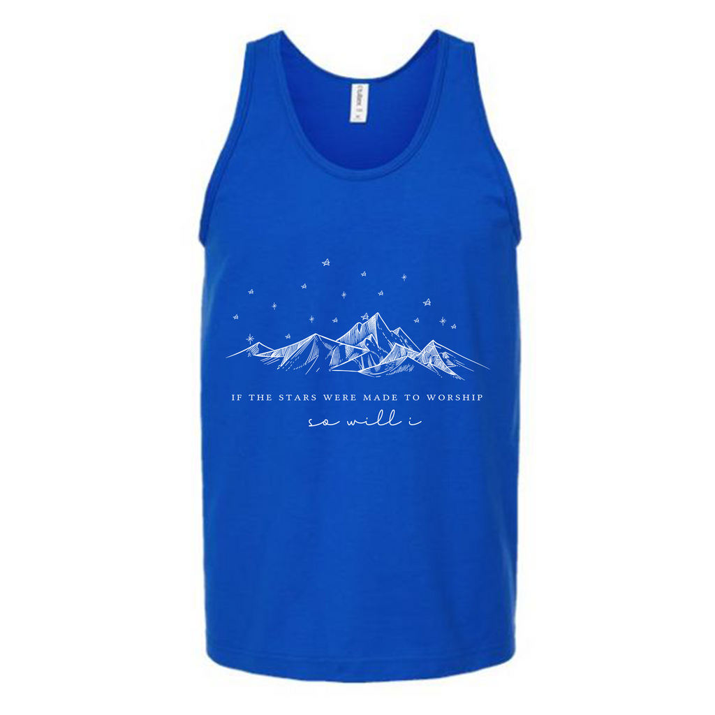 If The Stars Were Made To Worship Unisex Tank Top Tank Top tshirts.com Royal S 