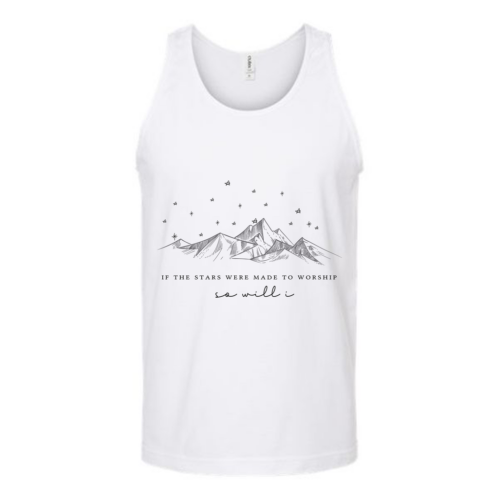If The Stars Were Made To Worship Unisex Tank Top Tank Top tshirts.com White S 