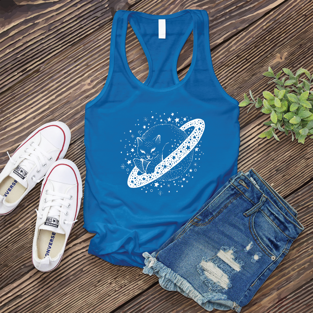 Caturn Women's Tank Top Tank Top Tshirts.com Turquoise S 