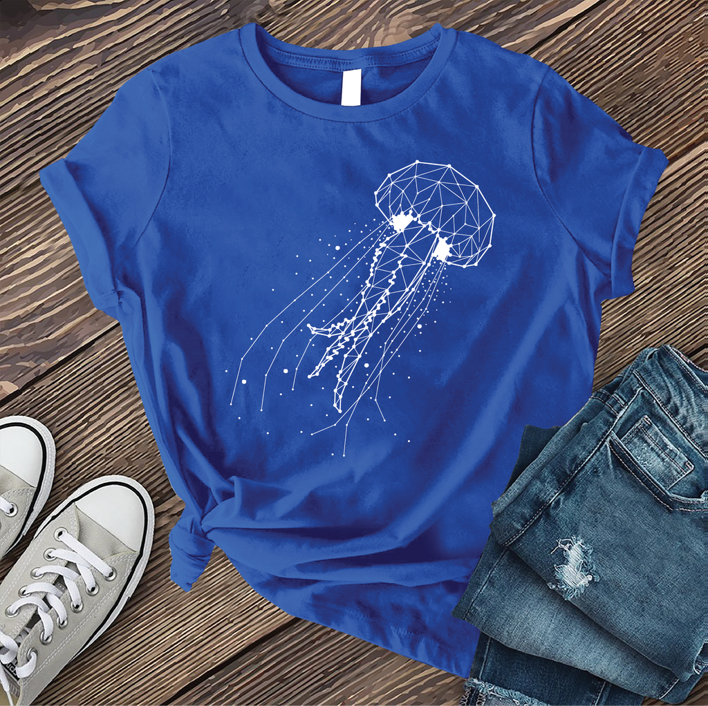 Constellation Jellyfish T-Shirt T-Shirt Tshirts.com True Royal S 
