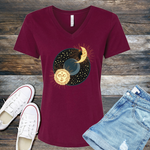 Sun Stars and Moon V-Neck Image