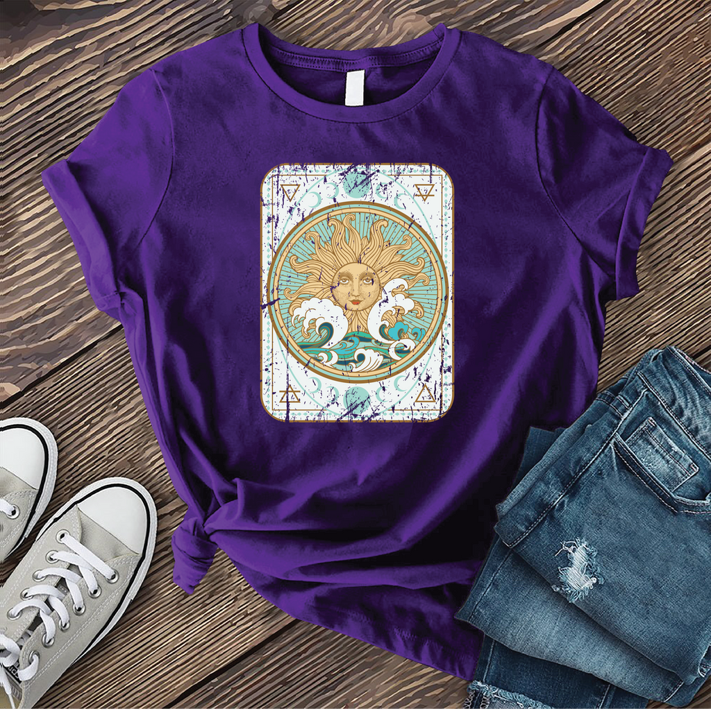 Solar Tarot T-Shirt T-Shirt Tshirts.com Team Purple S 